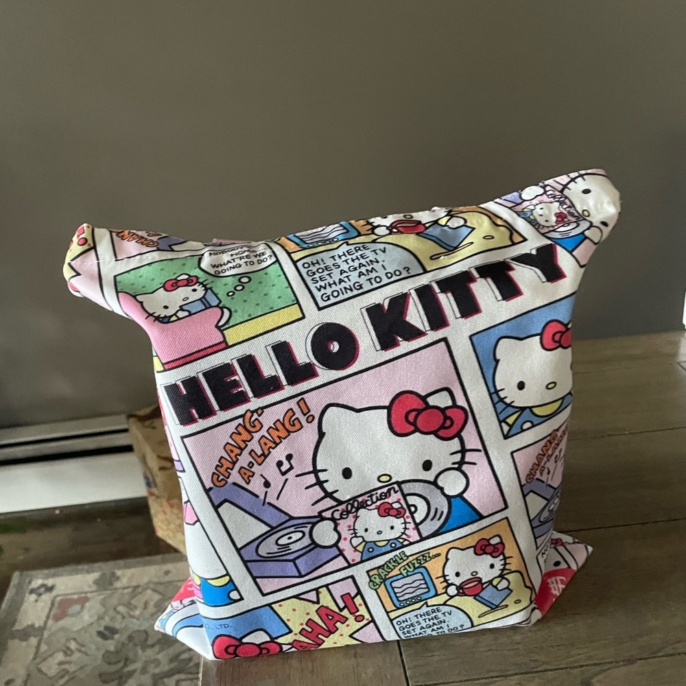 Hello Kitty- Comics Style Shoulder Canvas Bag - Picture 5 of 8